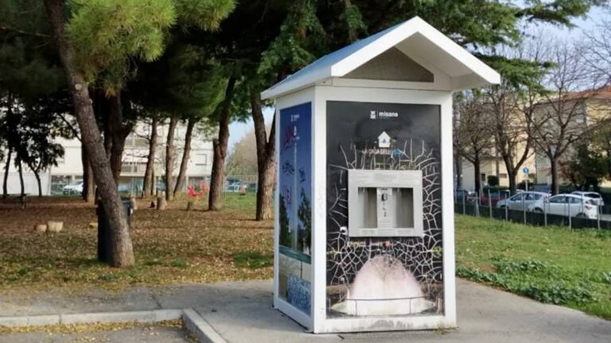Misano, la Casa dell'Acqua vale 1,5 milioni di bottiglie di plastica in meno
