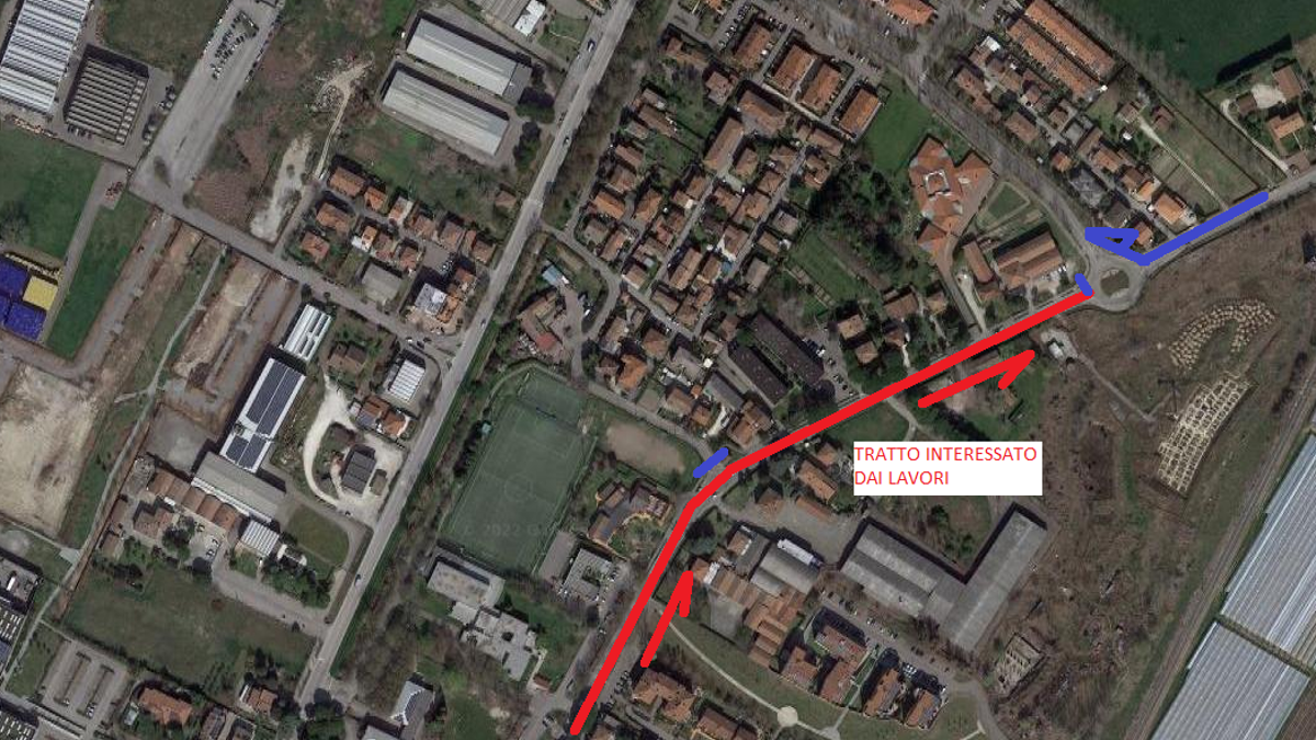 Faenza, modifiche viabilità via Rio Cosina e via Ravegnana