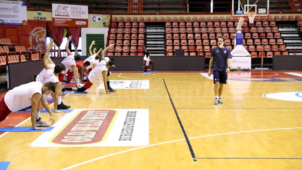 Basket A2, il primo allenamento dell'Unieuro Forlì - Gallery