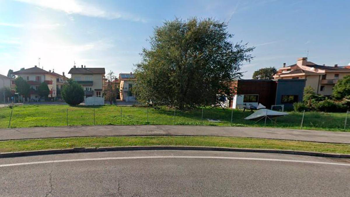 L’area dove sorgerà il McDonald’s