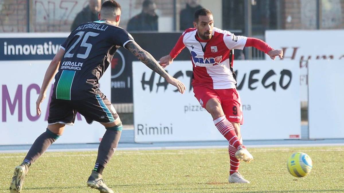 Rimini, lesione muscolare per Mendicino