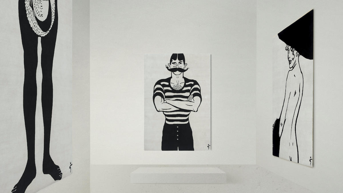 I tappeti di René Gruau in mostra a Milano