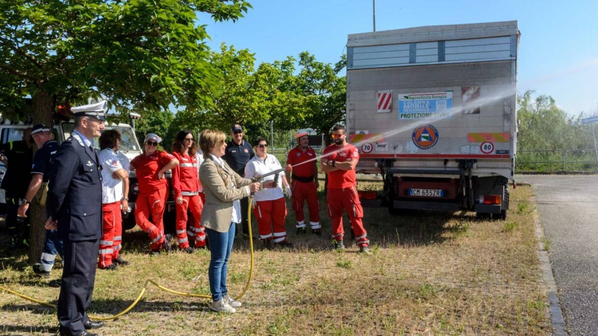 Riccione, Protezione Civile: l'esercitazione dei volontari - Gallery