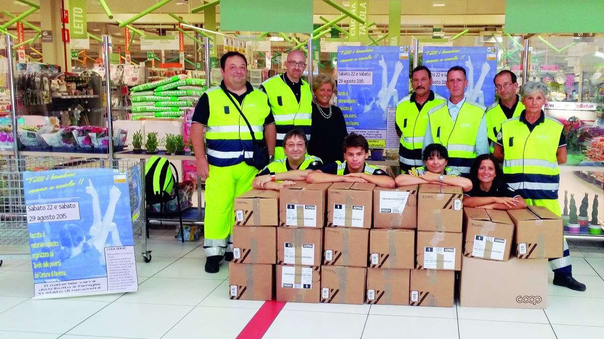 Ravenna, cancelleria in dono per i bambini meno fortunati