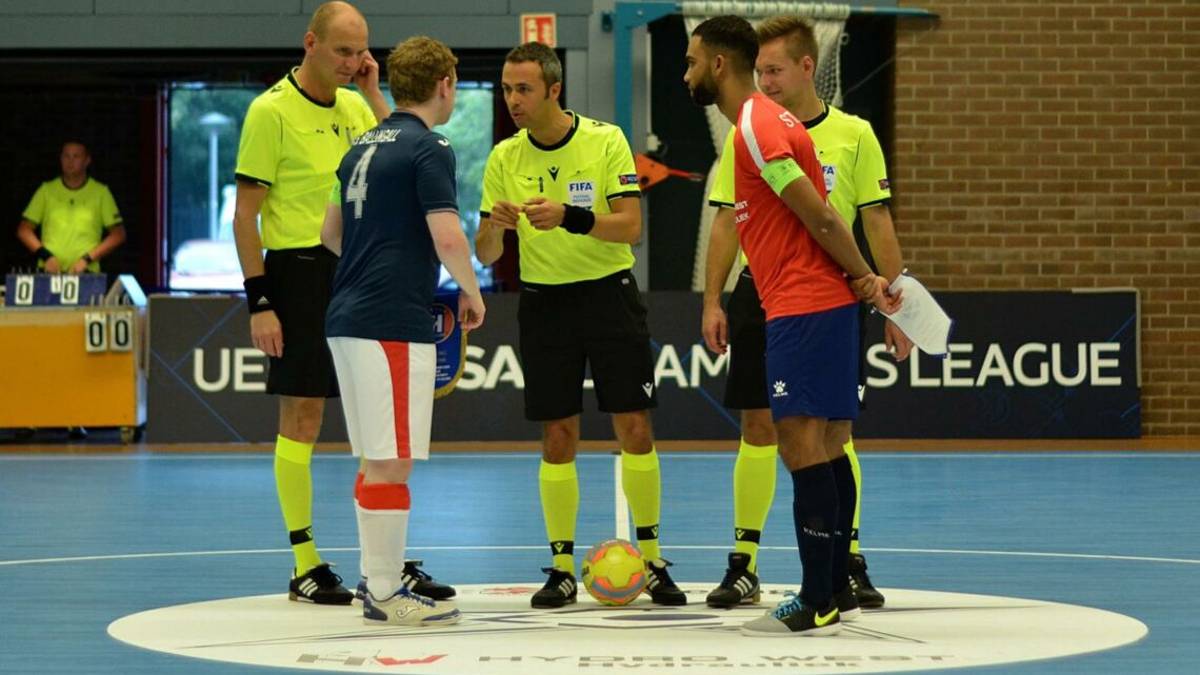 Calcio a 5, l'arbitro sammarinese D'Adamo sale di categoria