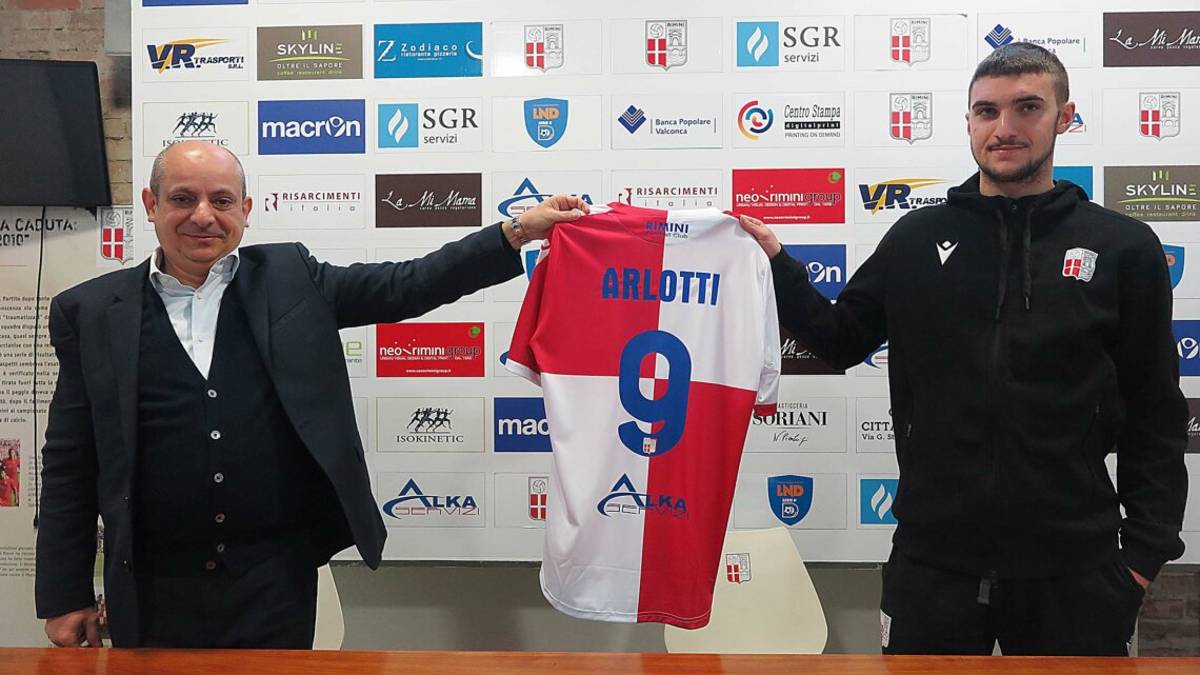 Calcio D, Arlotti: Sono a Rimini per vincere il campionato