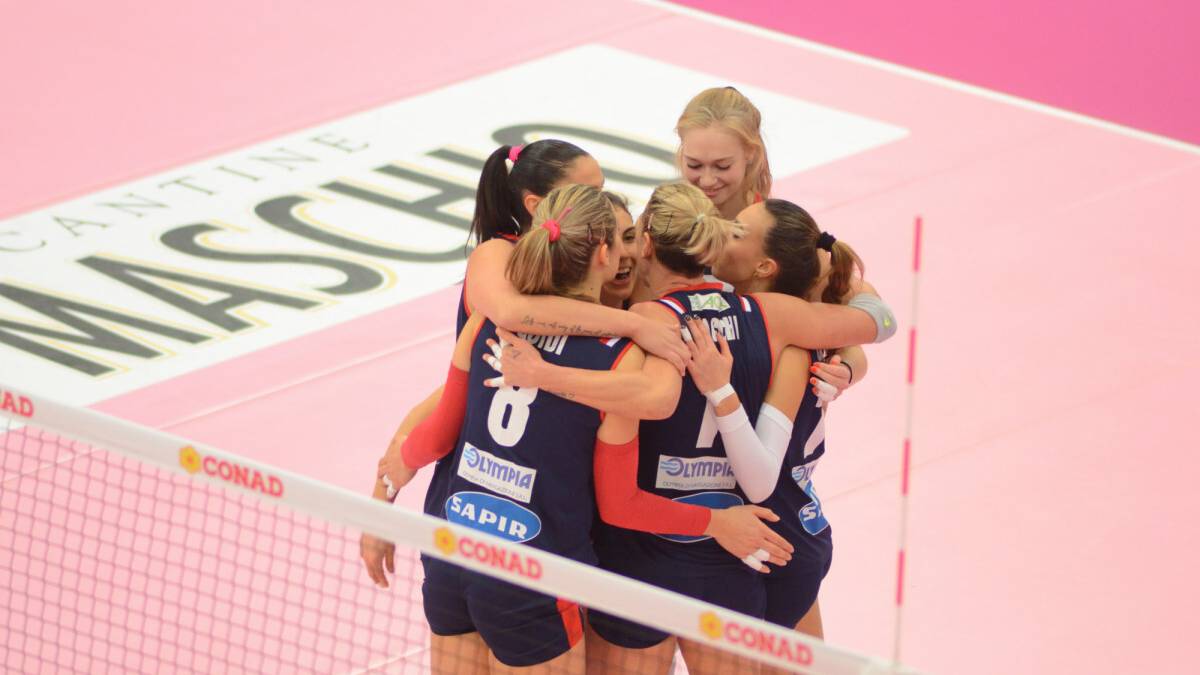 Volley A2 donne, Conad e Omag volano in semifinale di Coppa Italia