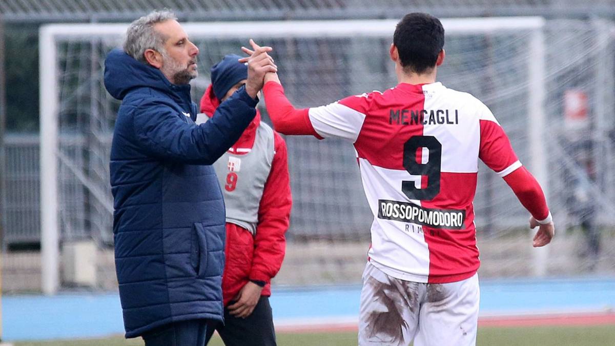 Calcio D, Gaburro felice: Abbiamo fatto il Rimini - Gallery