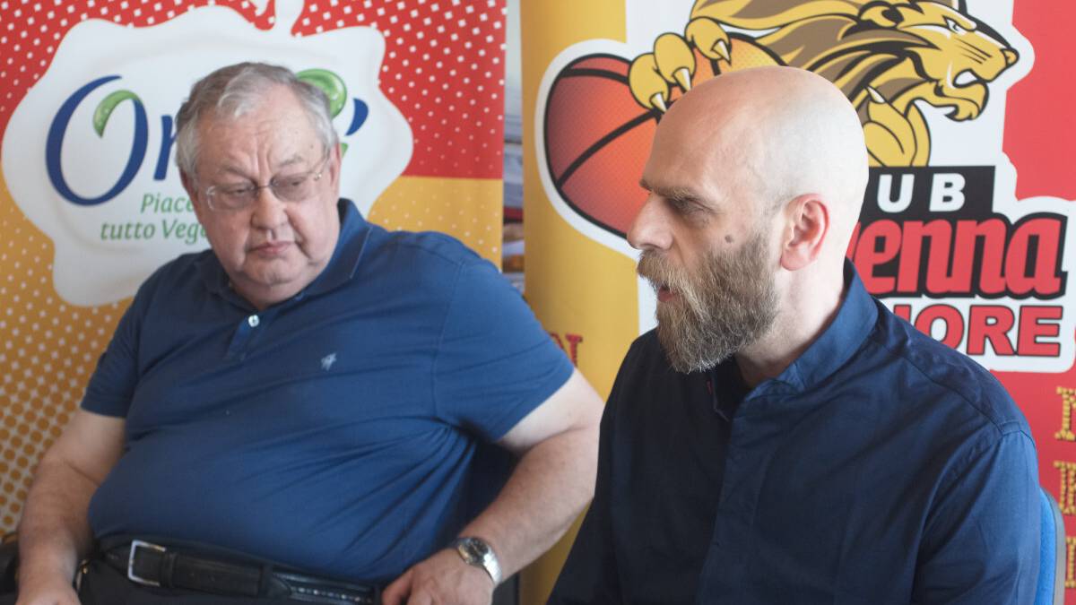 Basket A2, l'OraSì ha presentato coach Cancellieri