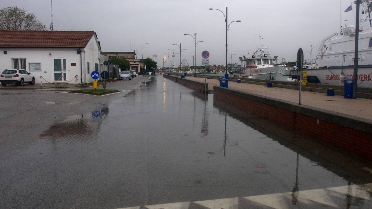Ravenna torna gialla anche per l'allerta meteo