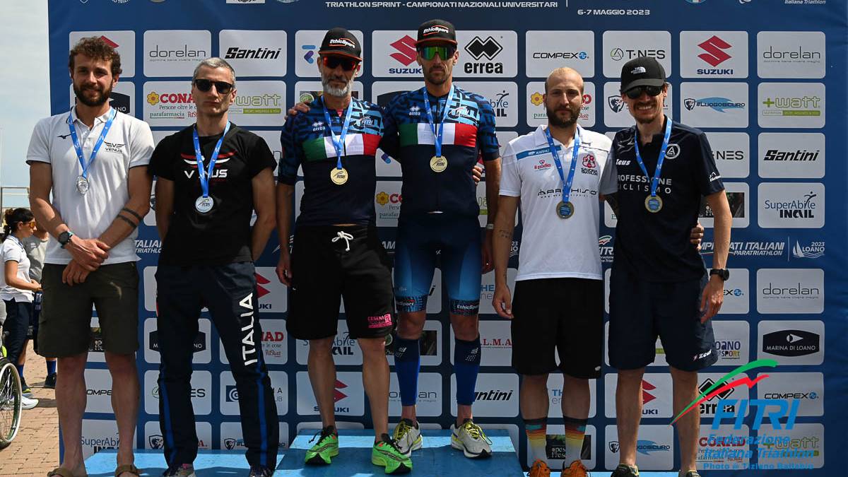 Paratriathlon, il forlivese Manuel Lama campione italiano