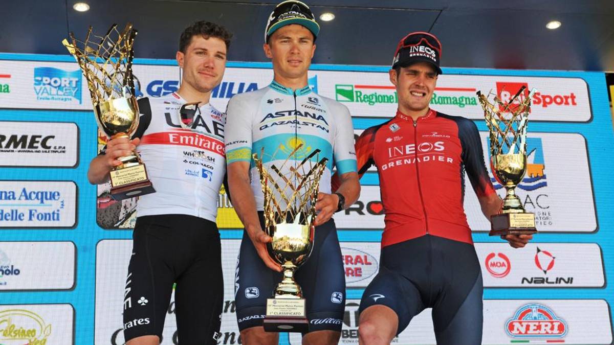 Ciclismo, Lutsenko torna a vincere il Memorial Pantani