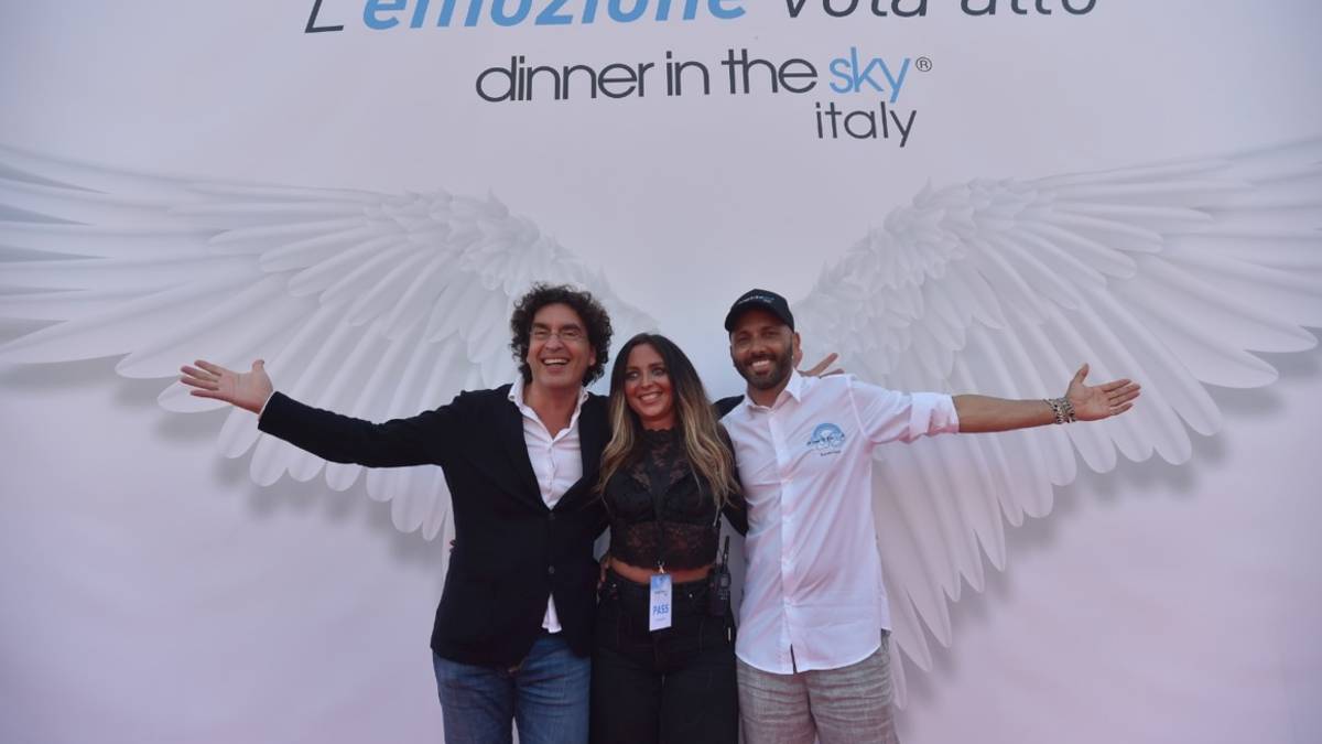 Dinner in the sky a Riccione con i menù degli chef riccionesi