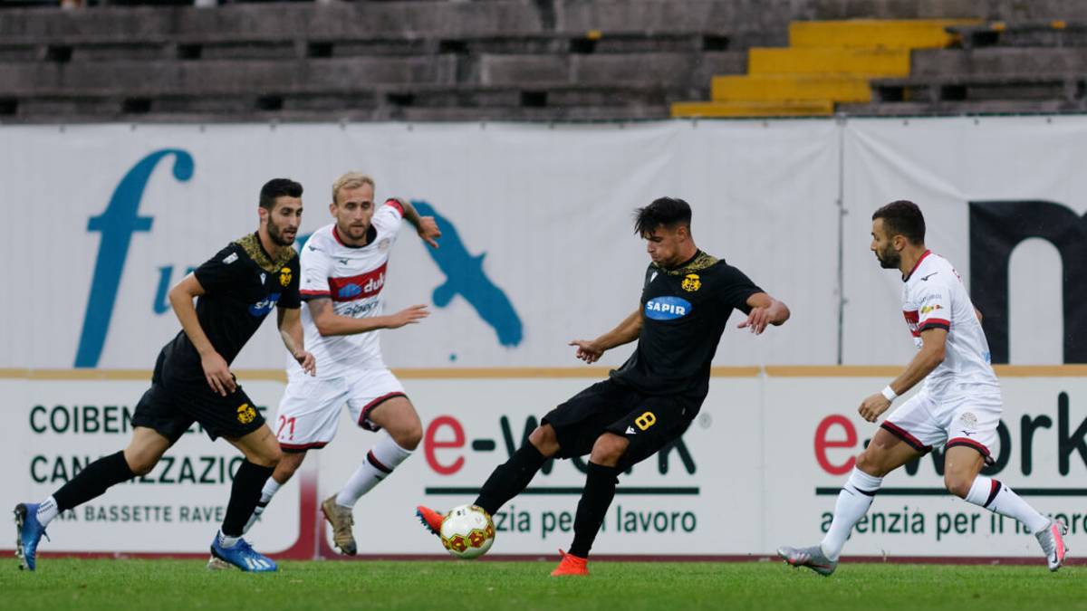 Calcio C, tripletta di Minesso: il Perugia stende il Ravenna 3-1