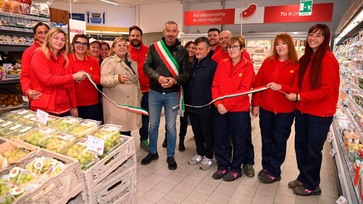 Cusercoli, inaugurato il Tuday Conad