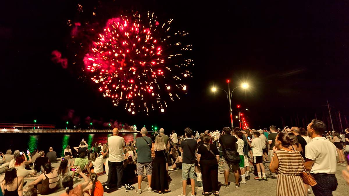 Marina di Ravenna, il ritorno della cuccagna e i fuochi GALLERY