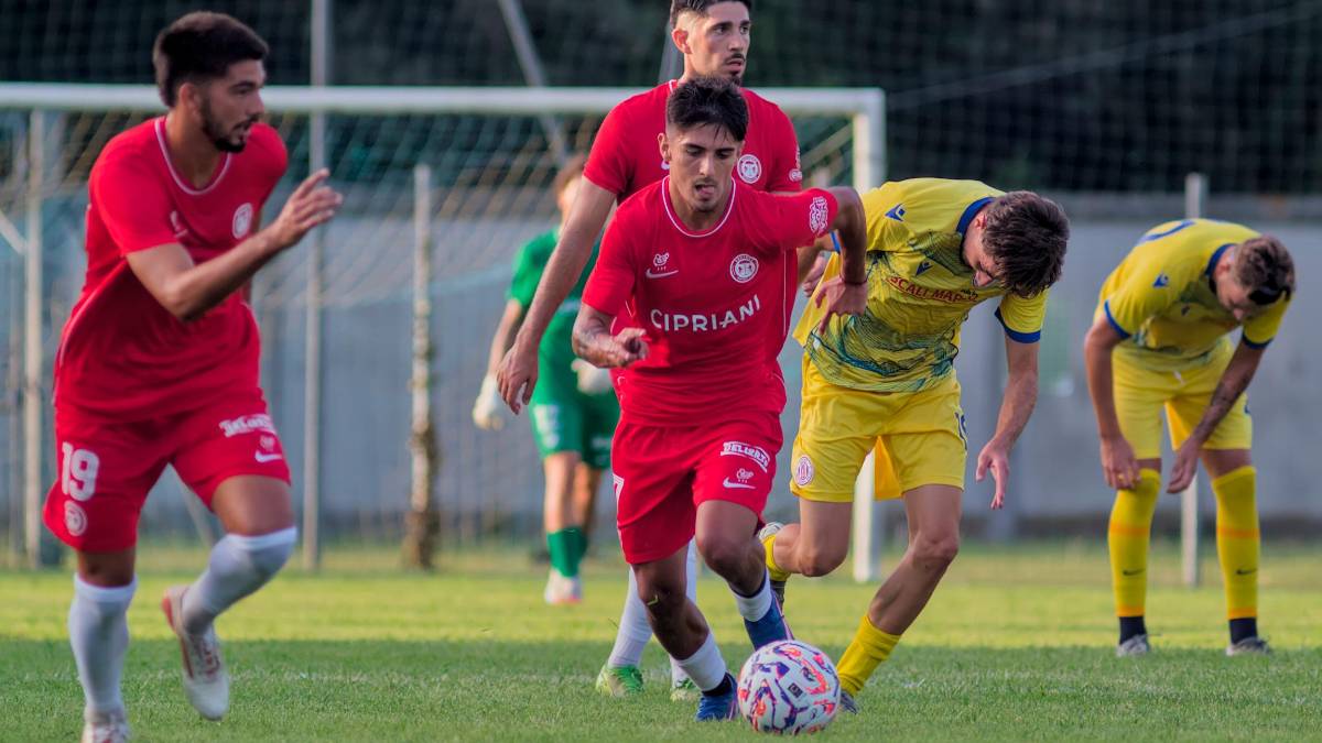 L’esterno del Ravenna, Marcelo Orellana - Foto Massimo Fiorentini
