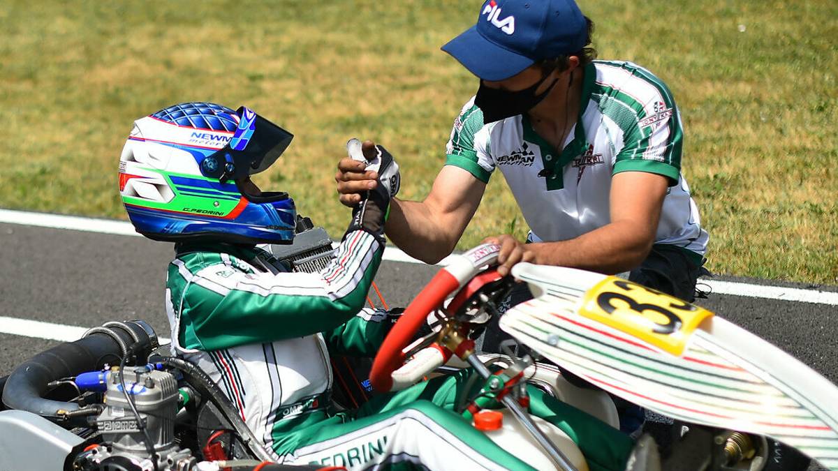 Kart, il cesenate Giacomo Pedrini terzo alla tappa tricolore di Val Vibrata