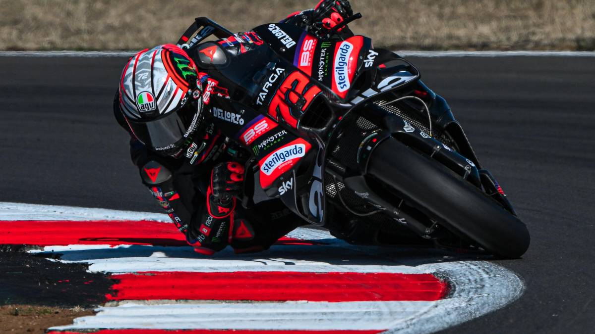 Marco Bezzecchi ha centrato un fantastico 3° posto nella Sprint Race (foto MotoGp.com)