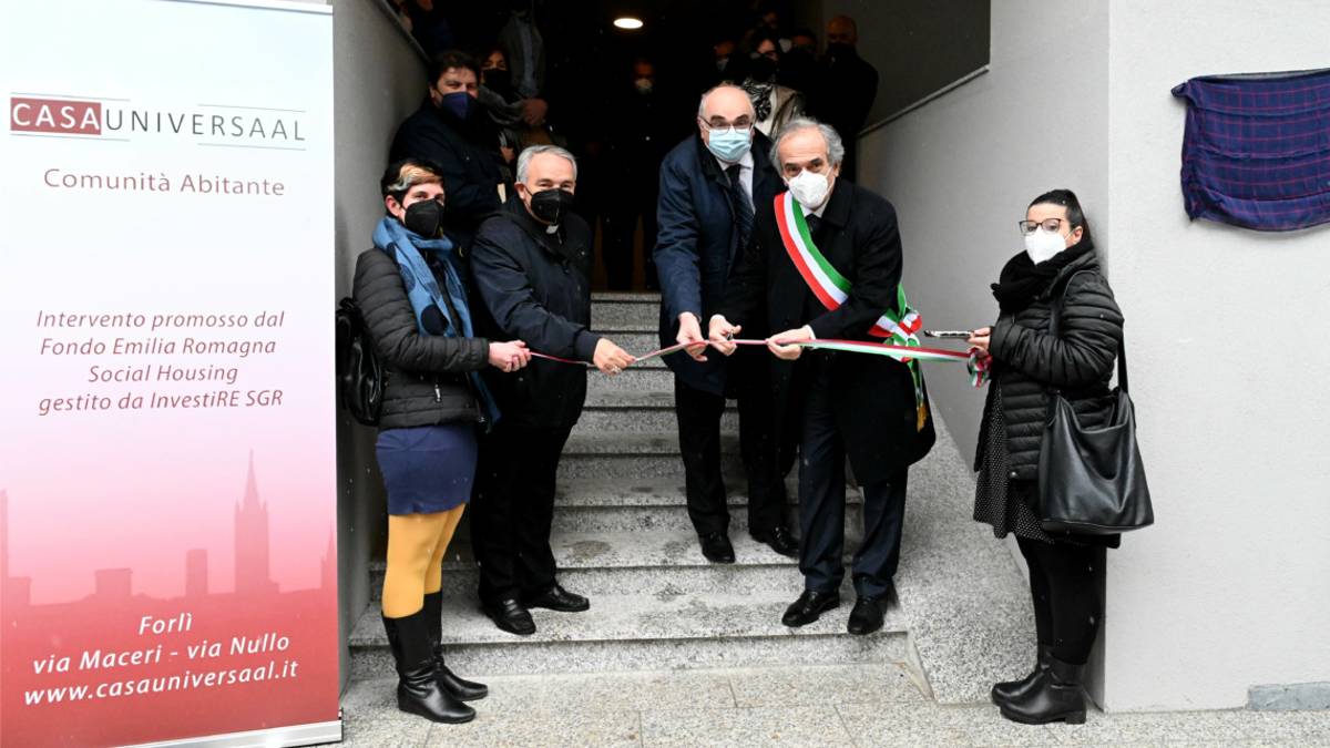 Forlì. Inaugurata “Casa Universaal”, il nuovo complesso di social housing&nbsp;