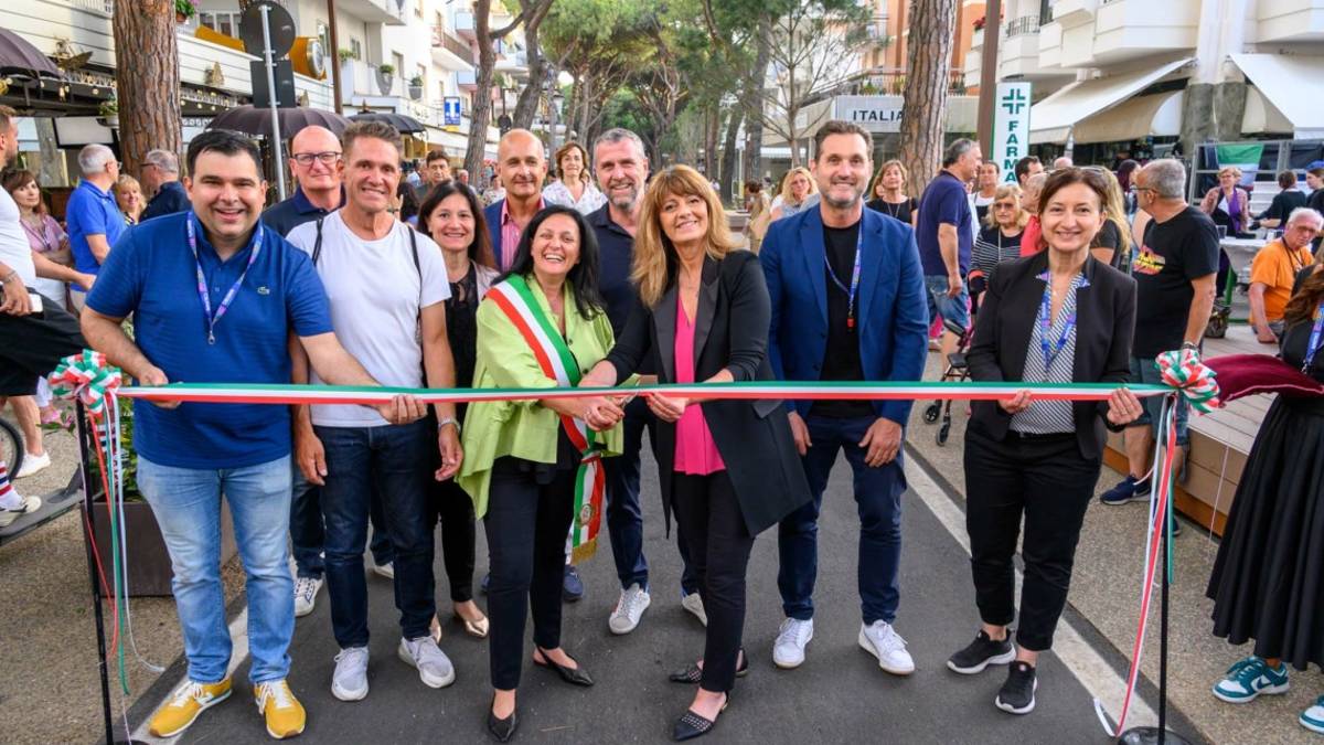 Riccione, inaugurato il nuovo viale San Martino