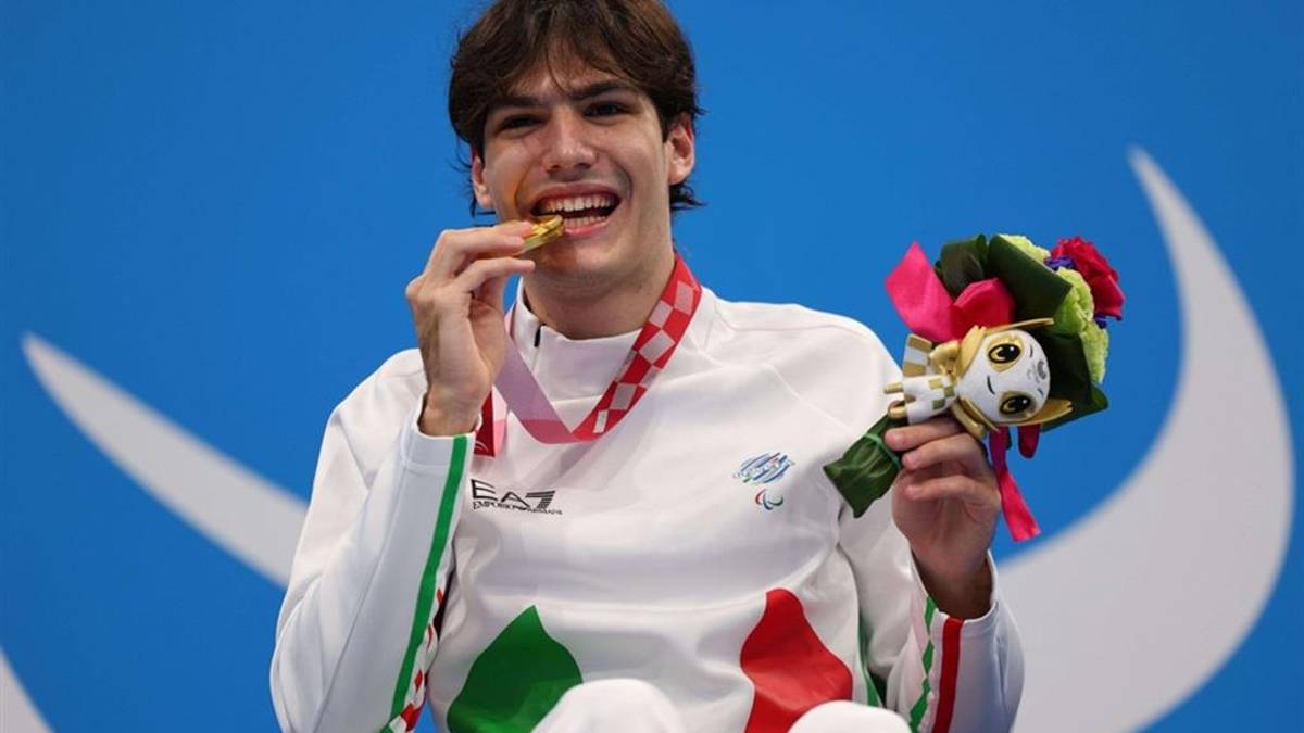 Cesena, campioni paralimpici esempi per i giovani: Antonio Fantin alla scuola Don Baronio
