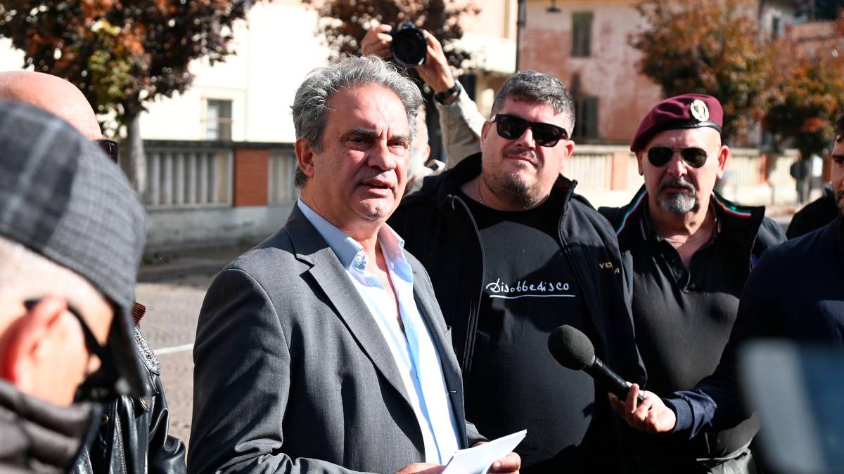 Roberto Fiore, segretario nazionale di Forza Nuova