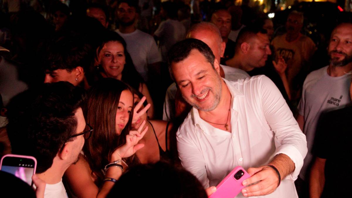 Cervia, Salvini alla festa della Lega Romagna GALLERY