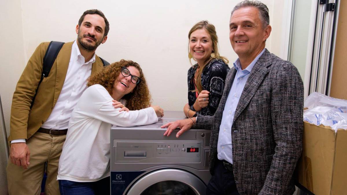 Una delle due attrezzature donate