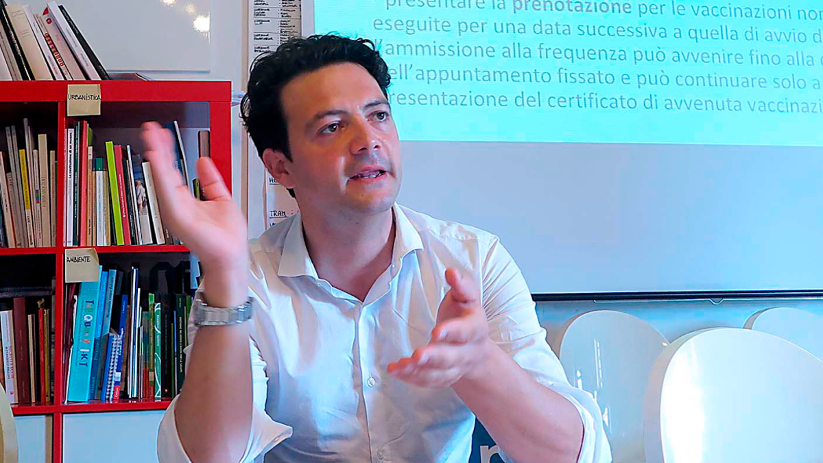 L’assessore ai Lavori Pubblici Mattia Morolli