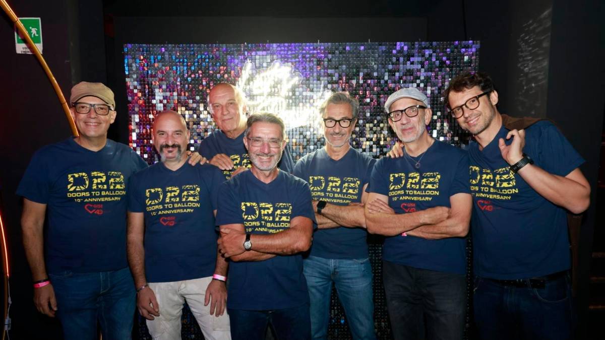 La band “Doors to balloon” composta da cardiologi