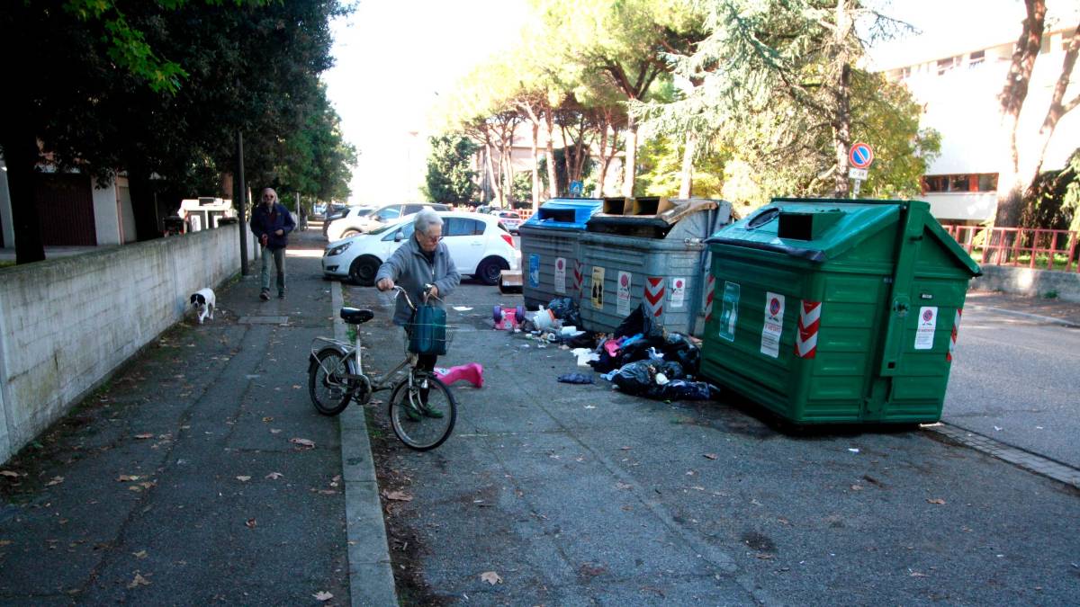 Ravenna, baby gang in azione vicino alla scuola: devastati i cassonetti e sfondata la vetrata del Famila
