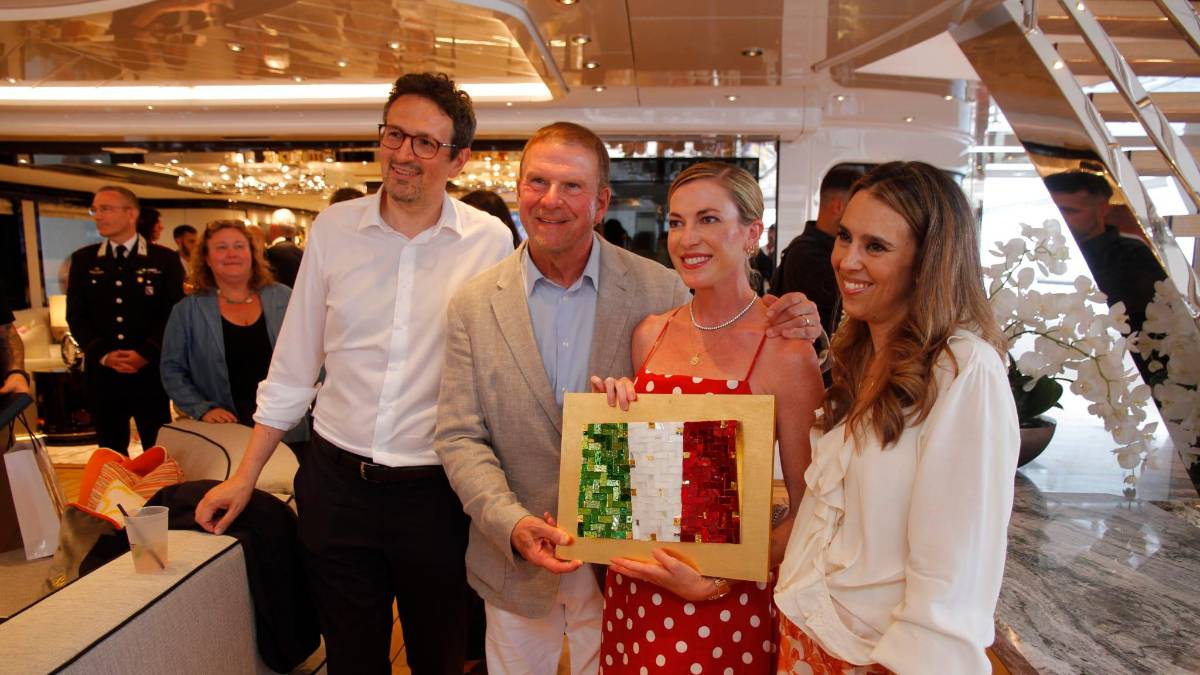 Ravenna, arriva lo yacht da quasi mezzo miliardo di dollari dell’ambasciatore degli Usa GALLERY