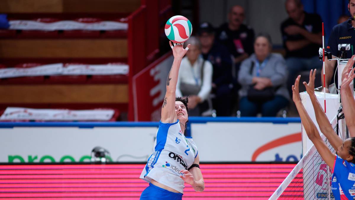 Martina Bracchi ha messo a segno 11 punti foto legavolleyfemminiLE.IT