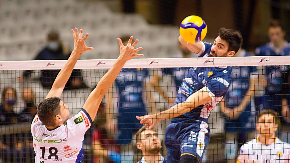 Alex Erati durante la sua prima esperienza a Ravenna nel 2021-2022