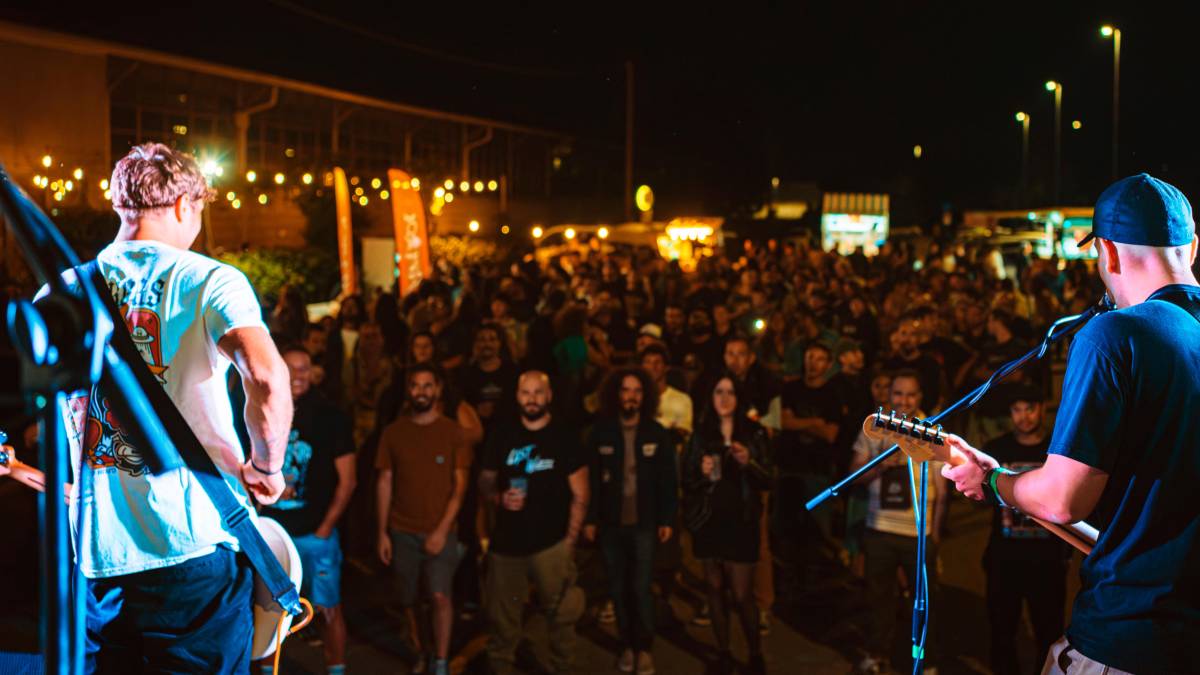 Un momento del “Woodoostock” dello scorso anno