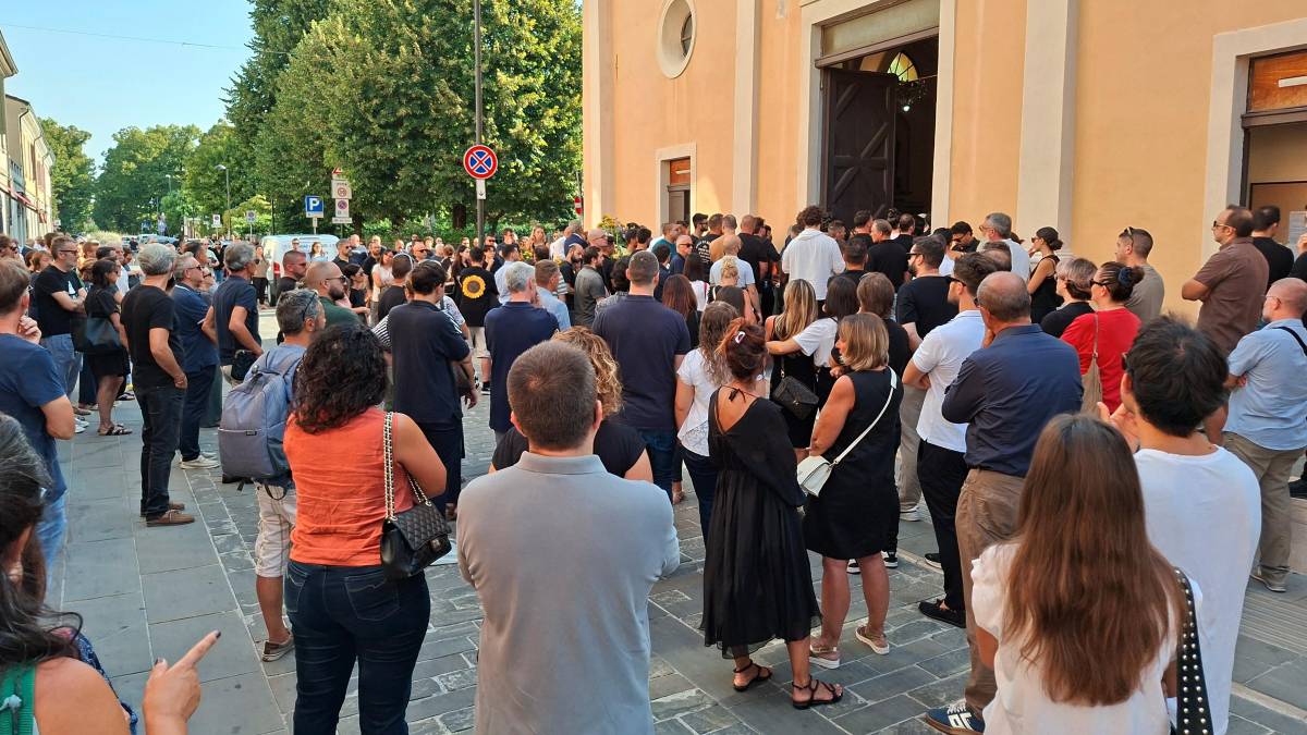 Forlimpopoli, l’ultimo commovente addio a Luca Piolanti FOTOGALLERY
