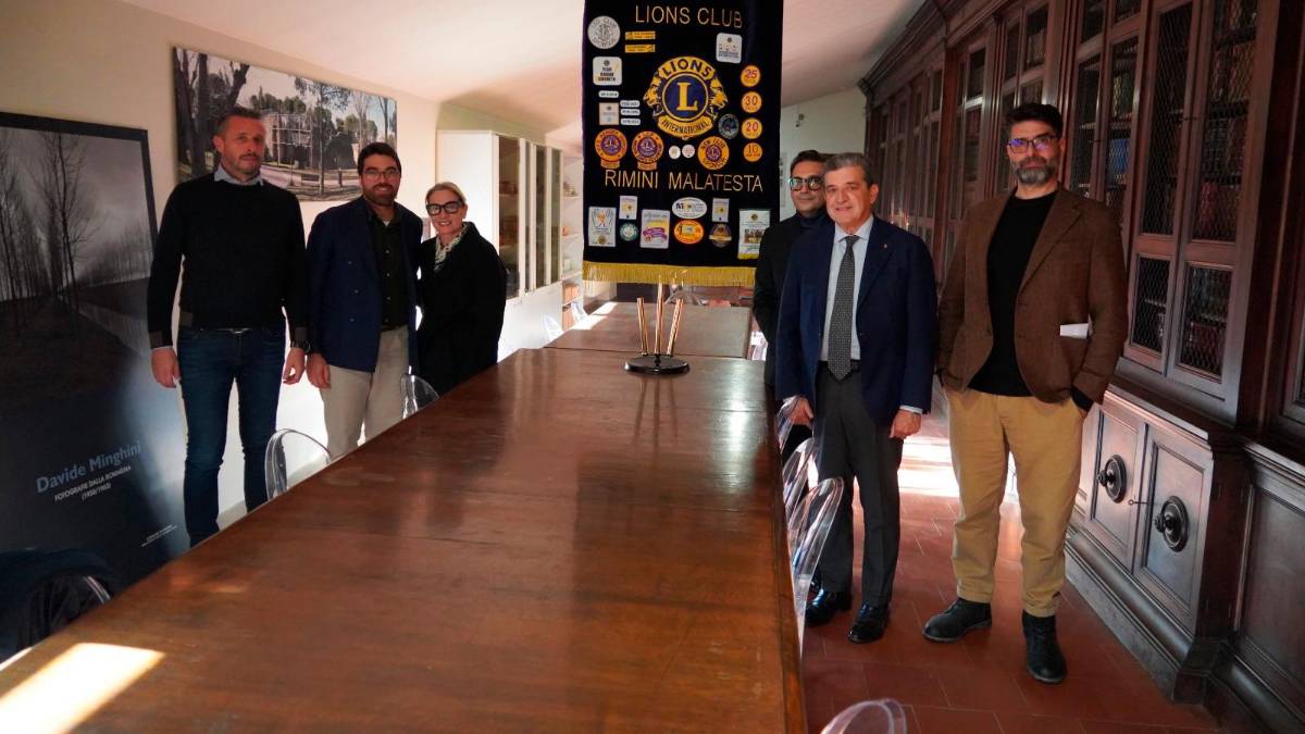 Alla Biblioteca Gambalunga un nuovo servoscala grazie al Lions Club Rimini Malatesta