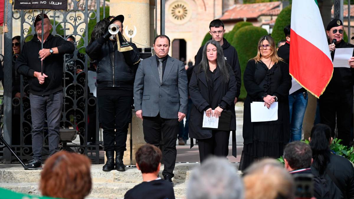 Predappio, circa 800 persone all’anniversario della Marcia su Roma FOTOGALLERY