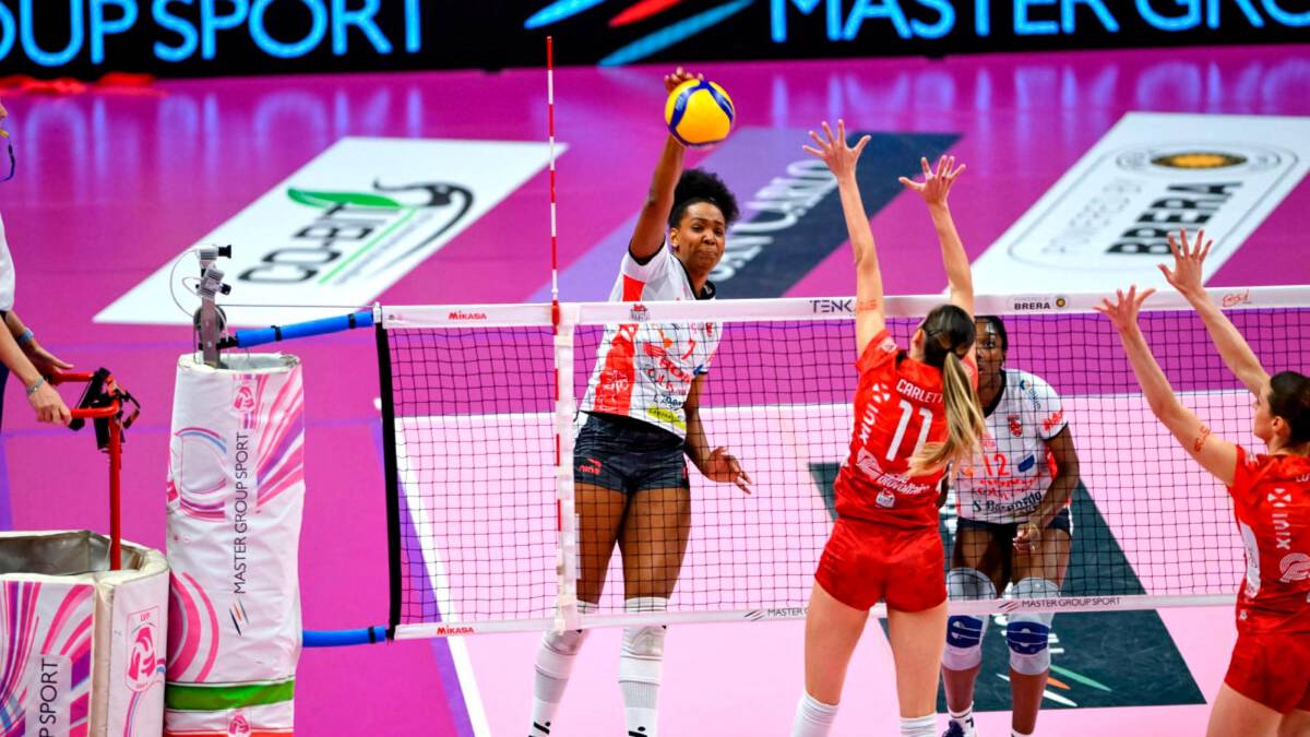 Amandha Sylves in maglia Cuneo