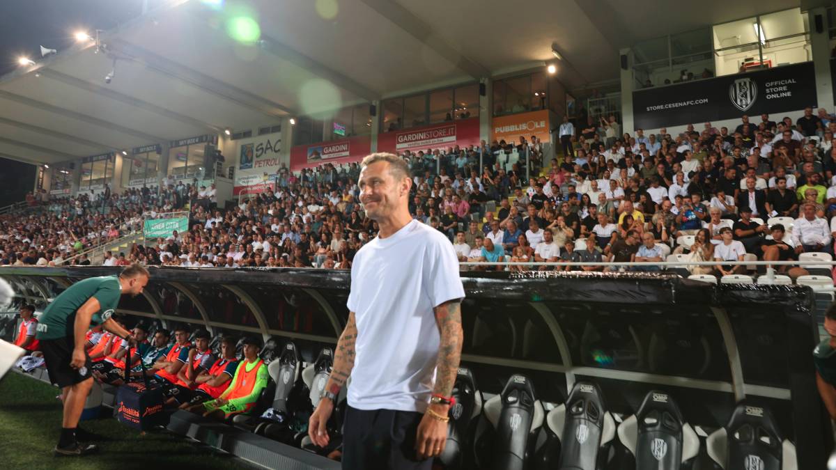 Diamanti lancia il Cesena verso l’Avellino: «Sarà un bel banco di prova per noi dopo una sconfitta»