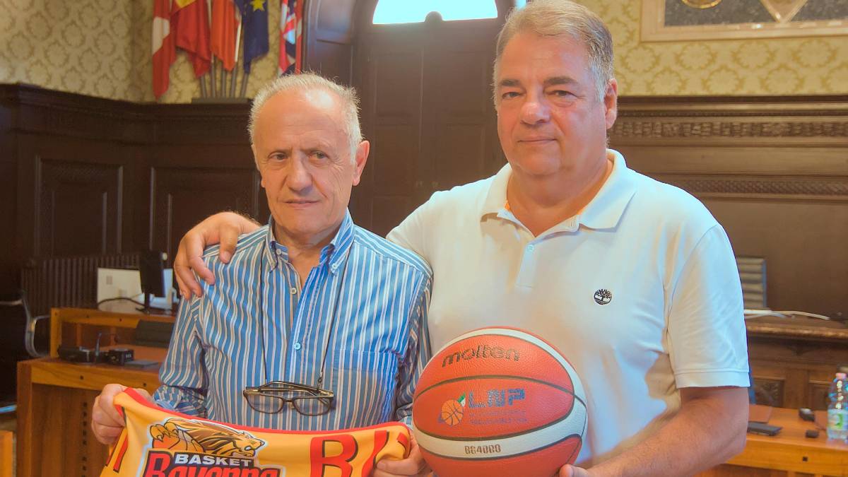 Il presidente Mauro Montini con il dg Giorgio Bottaro