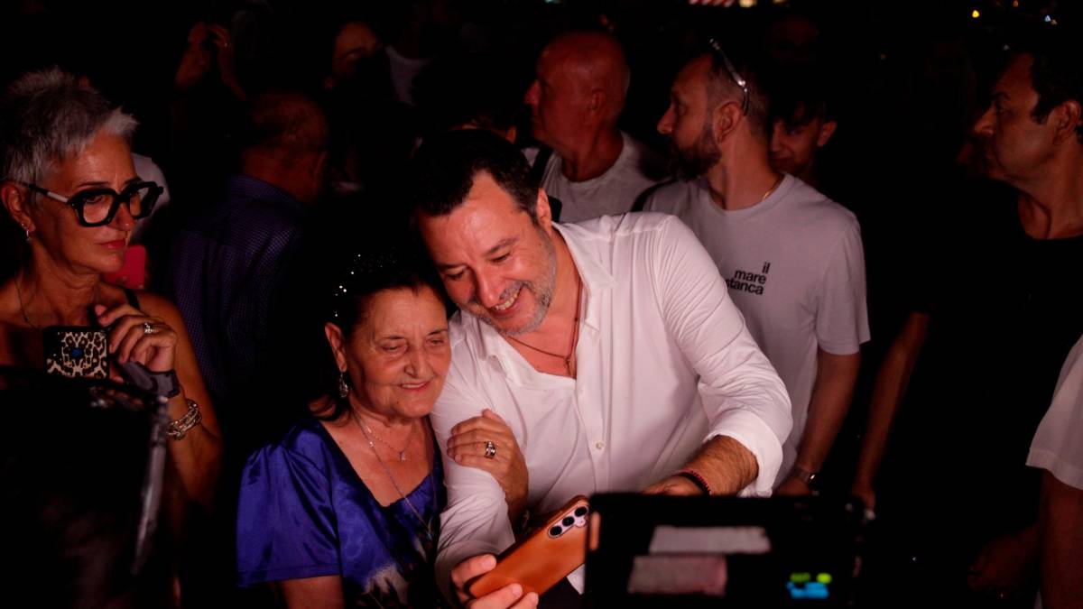 Cervia, Salvini alla festa della Lega Romagna GALLERY