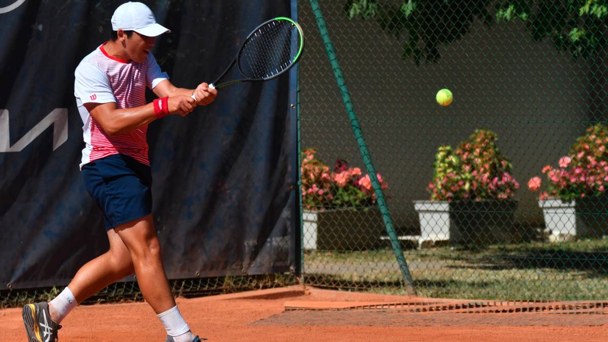 Alex Guidi in campo a Cesenatico