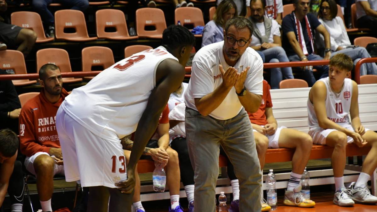Basket A2, Ferrari applaude Rimini: Sto vedendo quello che voglio