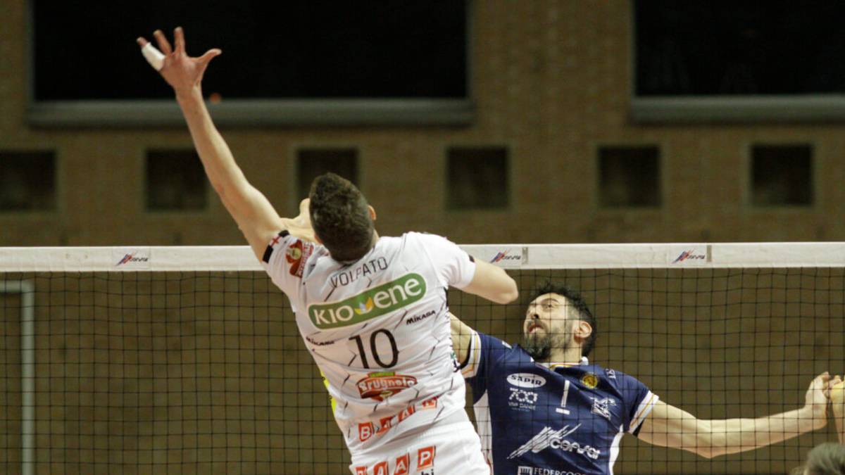 Volley Superlega, Consar: serata da tre punti contro Padova (3-1)