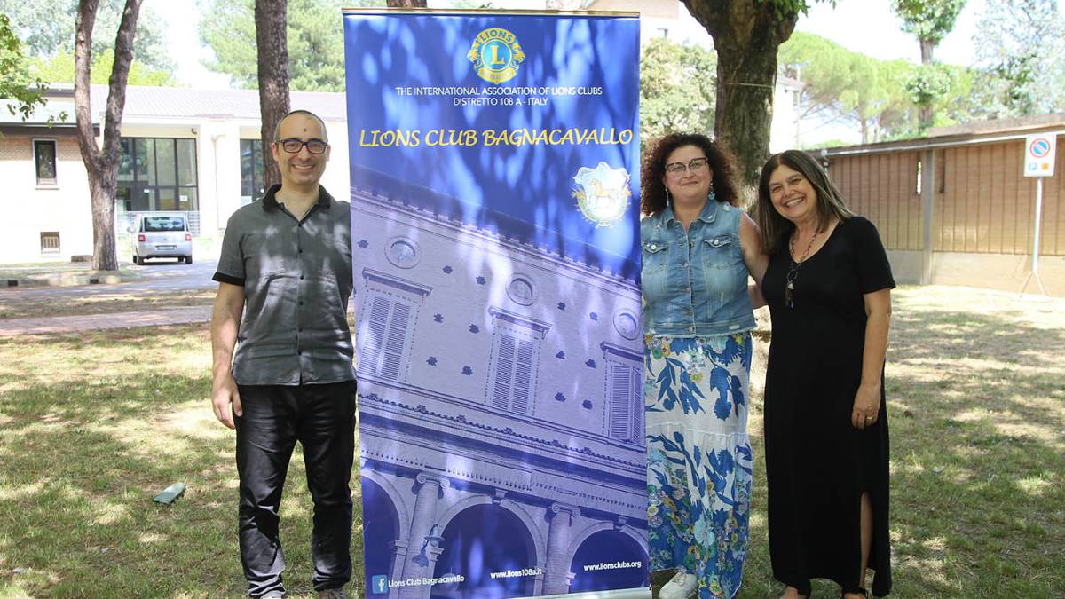 Bagnacavallo, dal Lions Club 2.500 euro per l'istituto F. Berti