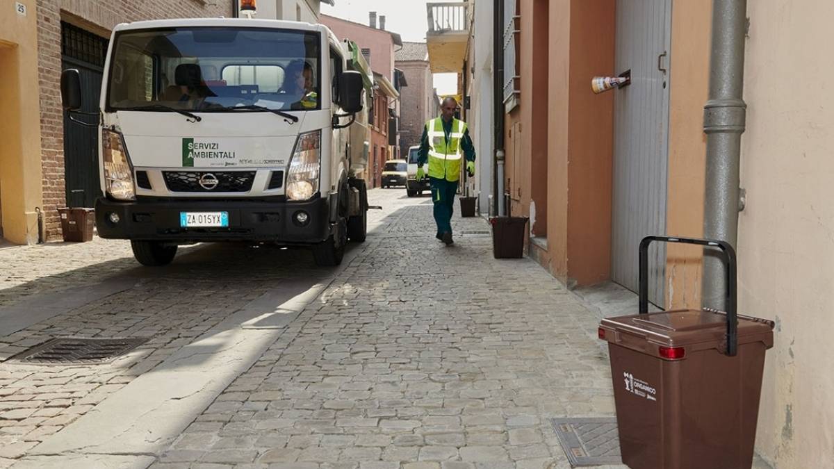 Bassa Romagna, nuova raccolta porta a porta