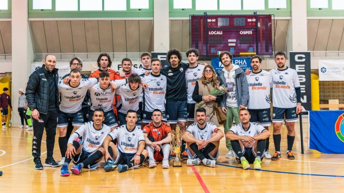 Calcio a 5, la Futsal Cesena vince il 1° Memorial Paolo Paganelli