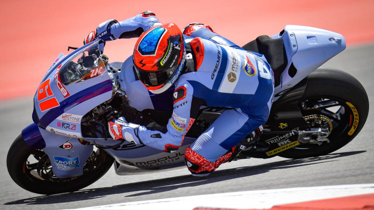 Moto2, Canet parte davanti a tutti, Zaccone e Antonelli in ritardo